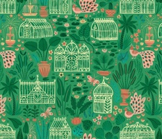 Glorious Garden Greenhouse - Jade Green