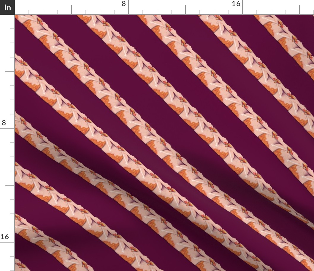 Manly tie stripe