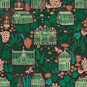 Glorious Garden Greenhouse - Charcoal