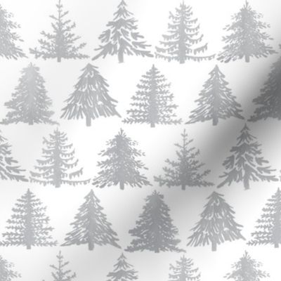 Pine - Grey - Itsy Bitsy Scale