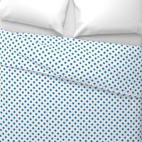 Polka Dots in Blue & White Large