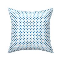 Polka Dots in Blue & White Small