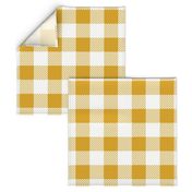 Goldenrod Buffalo Plaid