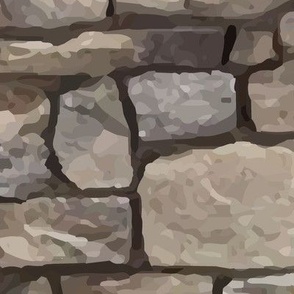 Castle-Wall- medium scale