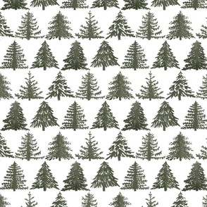 Pine - Green - Reduced Scale
