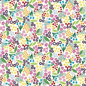Colourful Ditzy Floral