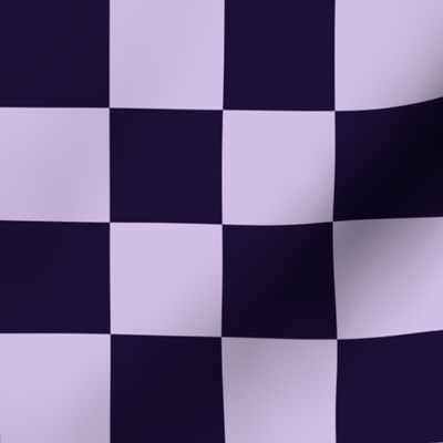 Blue and Violet Checkerboard