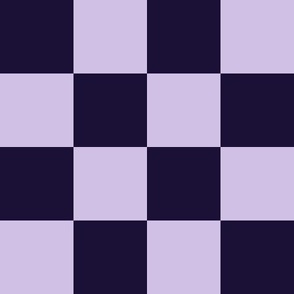 Blue and Violet Checkerboard