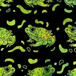 Slime Green Toad Rows