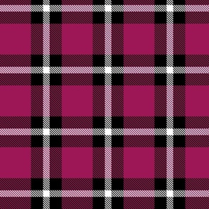 Magenta Plaid - Large (Bright Easter Collection)