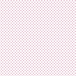 White With Pink Polka Dots - Small (Bright Easter Collection)