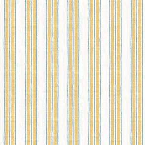 Custom scale marigold-and-blue-anderson-stripe