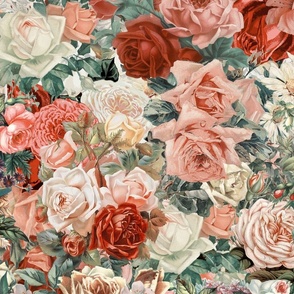Cottagecore Vintage English Rose Romance