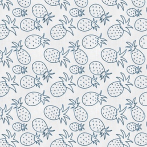 Pineapple Doodle Pattern Smaller Scale