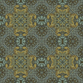 William Morris Tribute Weave Pattern