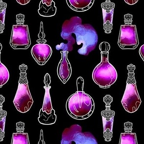 Magic Potion Bottles Magenta small scale