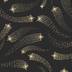 magical stars - gold - small scale