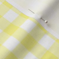 Yellow Gingham Large (1")