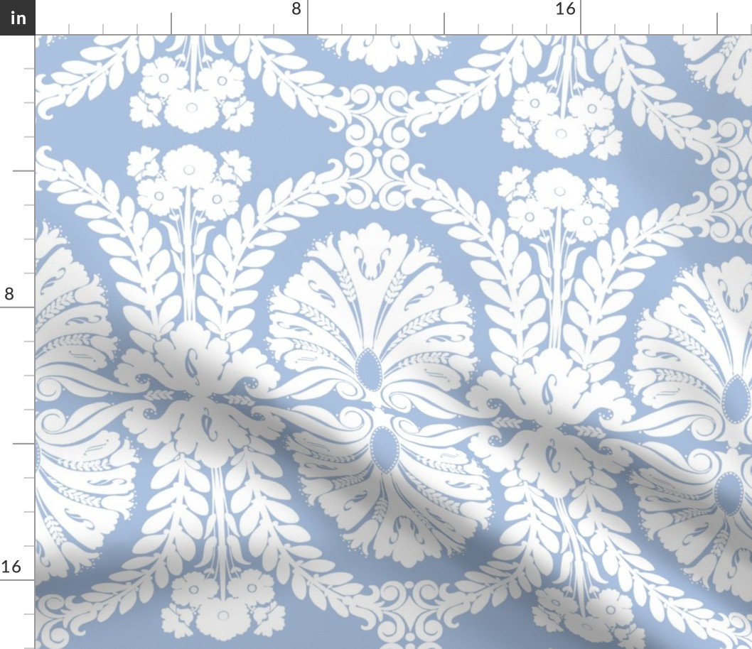 Bergen Damask blueberry 2