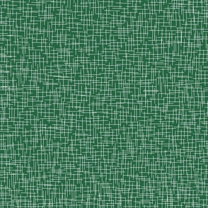 Fine White Line Texture on Emerald Green