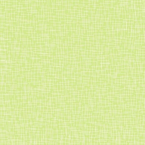 Fine White Line Texture on Honeydew Green