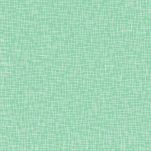 Fine White Line Texture on Jade Green