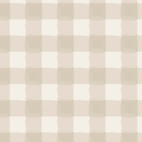 taupe gingham 