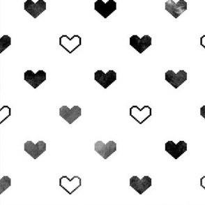 Pixel Hearts - Orca Inkwell