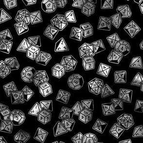 Dice Collection - Inv. Grey Ripple Ink