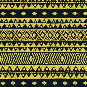 medium-Tapa Band-black-yellow-horiz