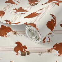 Musical squirrels by DEINKI
