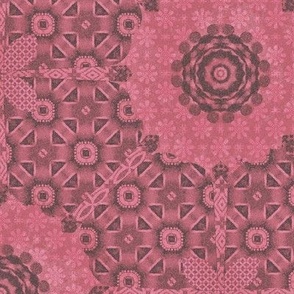 Country Lattice 3: Dusty Rose 