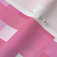 rose quartz pixelsquares, 1" squares
