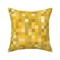 yellow beryl pixelsquares, 1" squares