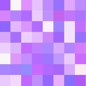 amethyst pixelsquares, 1" squares