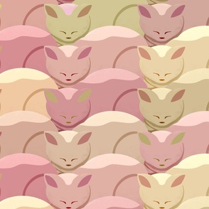 Sleeping Cats Pattern