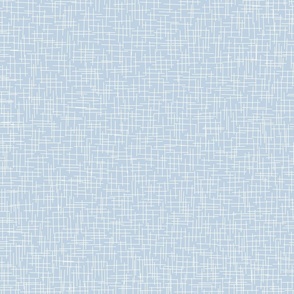 Fine White Line Texture on Fog Blue