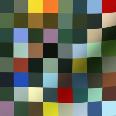 marbles pixelsquares, 1" squares 