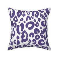 Cheetah Chic Ultraviolet on White