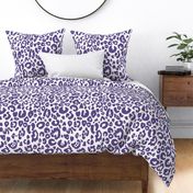 Cheetah Chic Ultraviolet on White