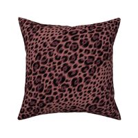 Luxury leopard skin withered rose