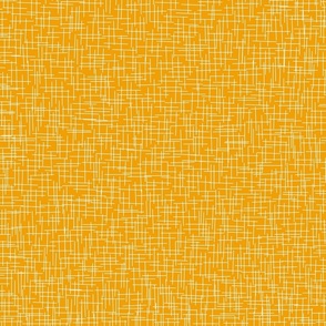 Fine White Line Texture on Marigold Orange