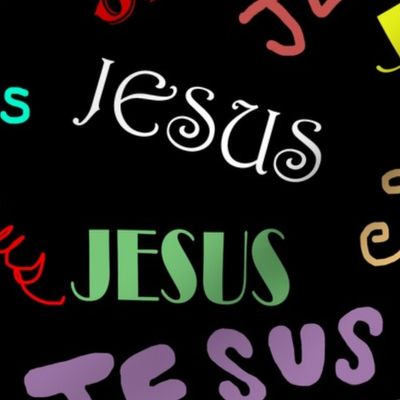 Jesus Different Lettering