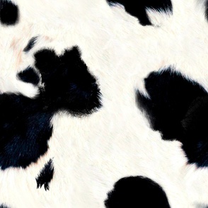 Cow print,extra large scale