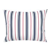 Blue Red Stripe Navy Stripe Preppy Ticking