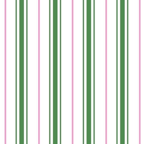 Green and pink stripe