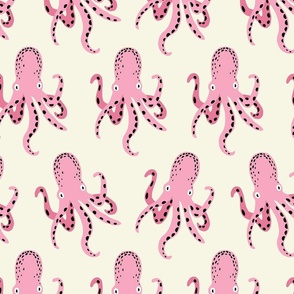  OCTOPUS pink 12"