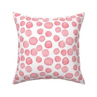 Watercolour Dots in pink (small)