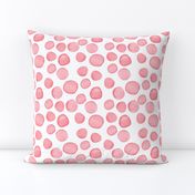 Watercolour Dots in pink (small)