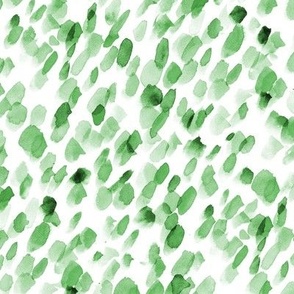 Shamrock green creative mess - watercolor brush strokes texture - painted brushstrokes pattern - abstract brush prints a749-11